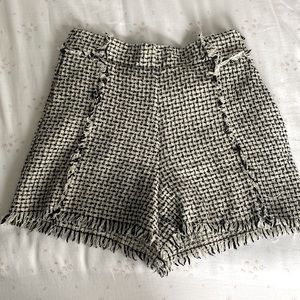Zara Sweater style shorts